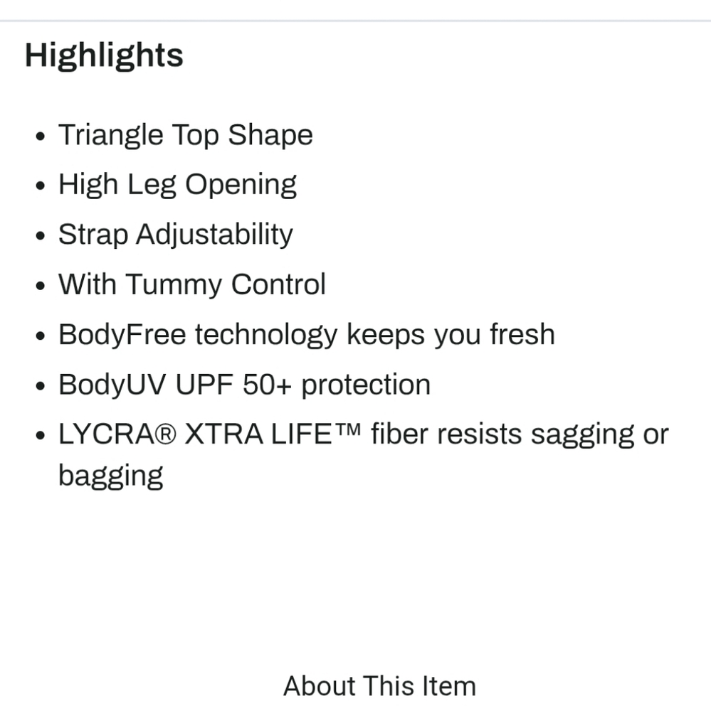 CALIA Women's Swim Triangle Strappy Back One Piece - Picture 5 of 7